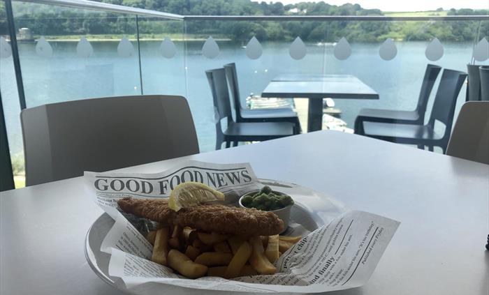 Fish & Chips at Llandgefedd
